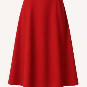 Falda "Rouge Élégance"